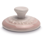 Stoneware Round Magnet Shell Pink image number 1